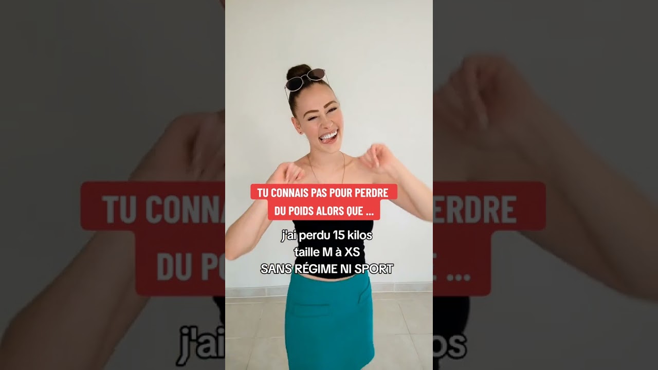 perdre du poids sans régime ni sport 😍 #maigrir #perdredupoids #ventreplat