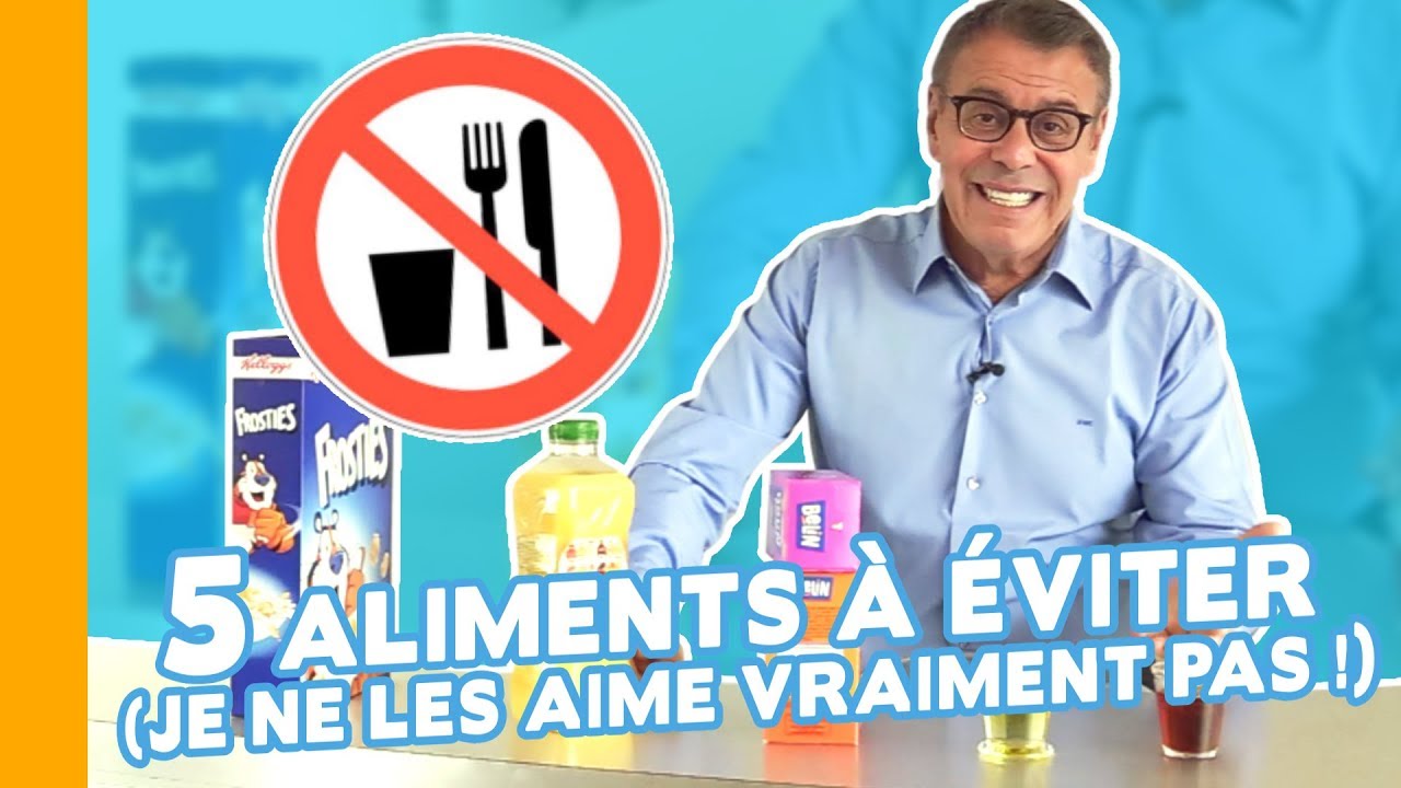 🚫 5 Aliments à Éviter Absolument ✋ Comment manger sainement ?