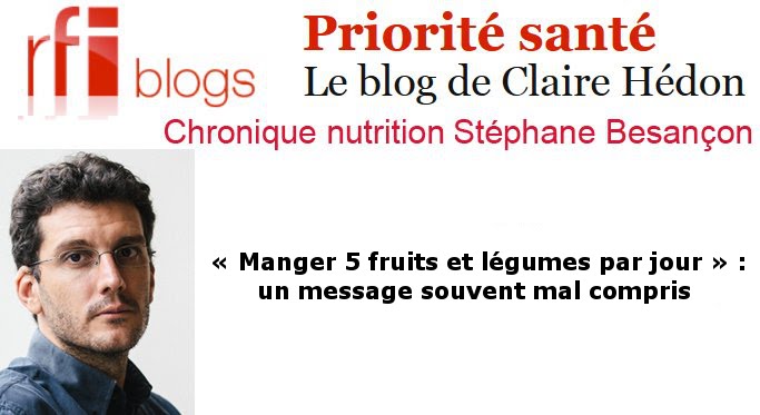 « Manger 5 fruits et légumes par jour », un message souvent mal compris