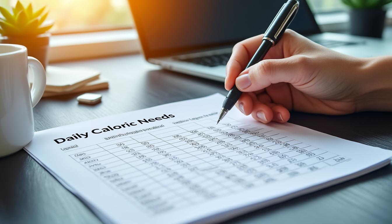 découvrez le tableau des besoins caloriques journaliers et apprenez comment l'utiliser pour adapter votre alimentation à votre mode de vie et vos objectifs santé.